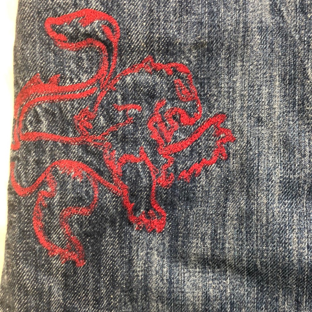 A/X ARMANI EXCHANGE jean skirt. - Picture 8 of 16